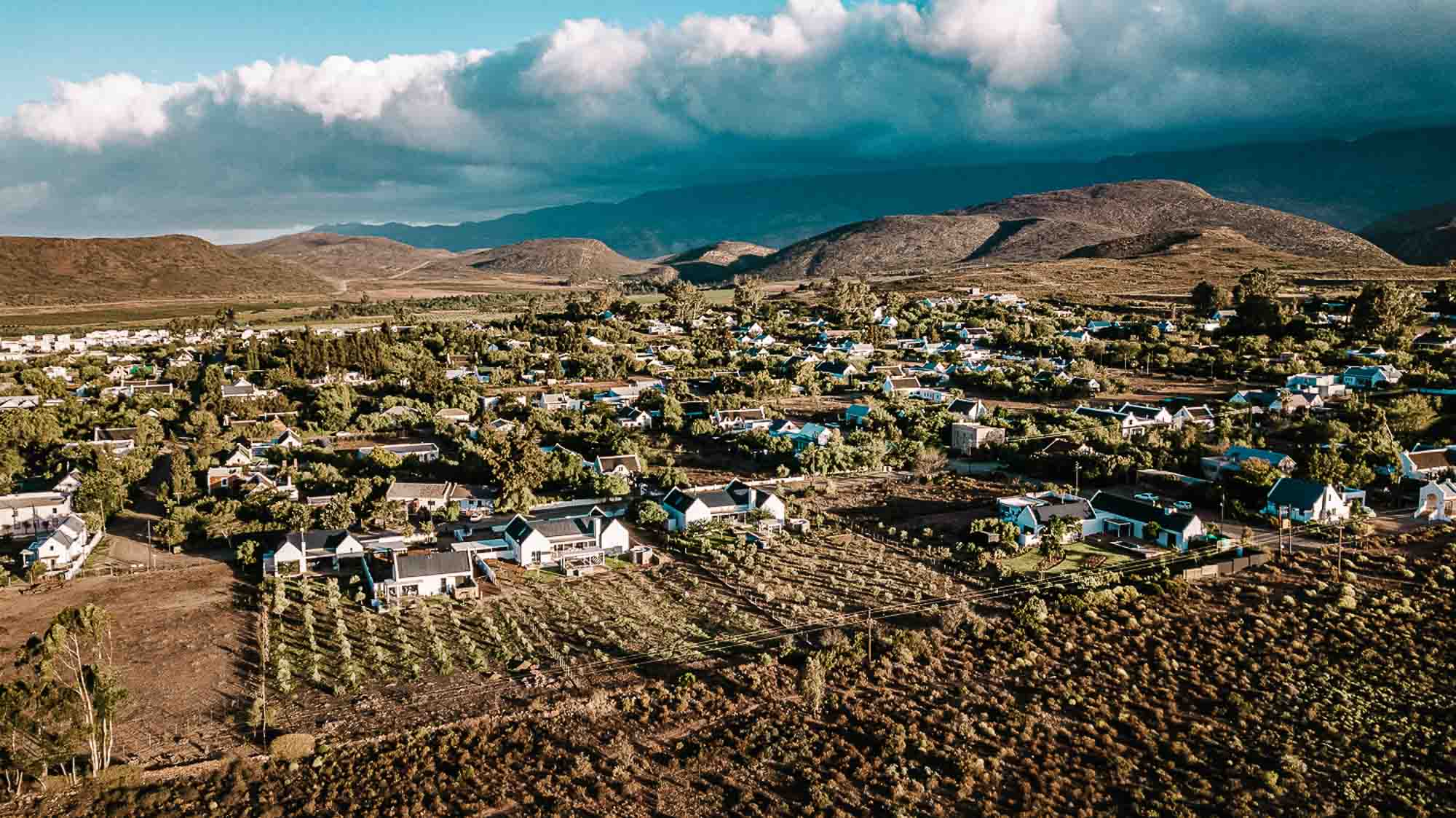 McGregor village from above