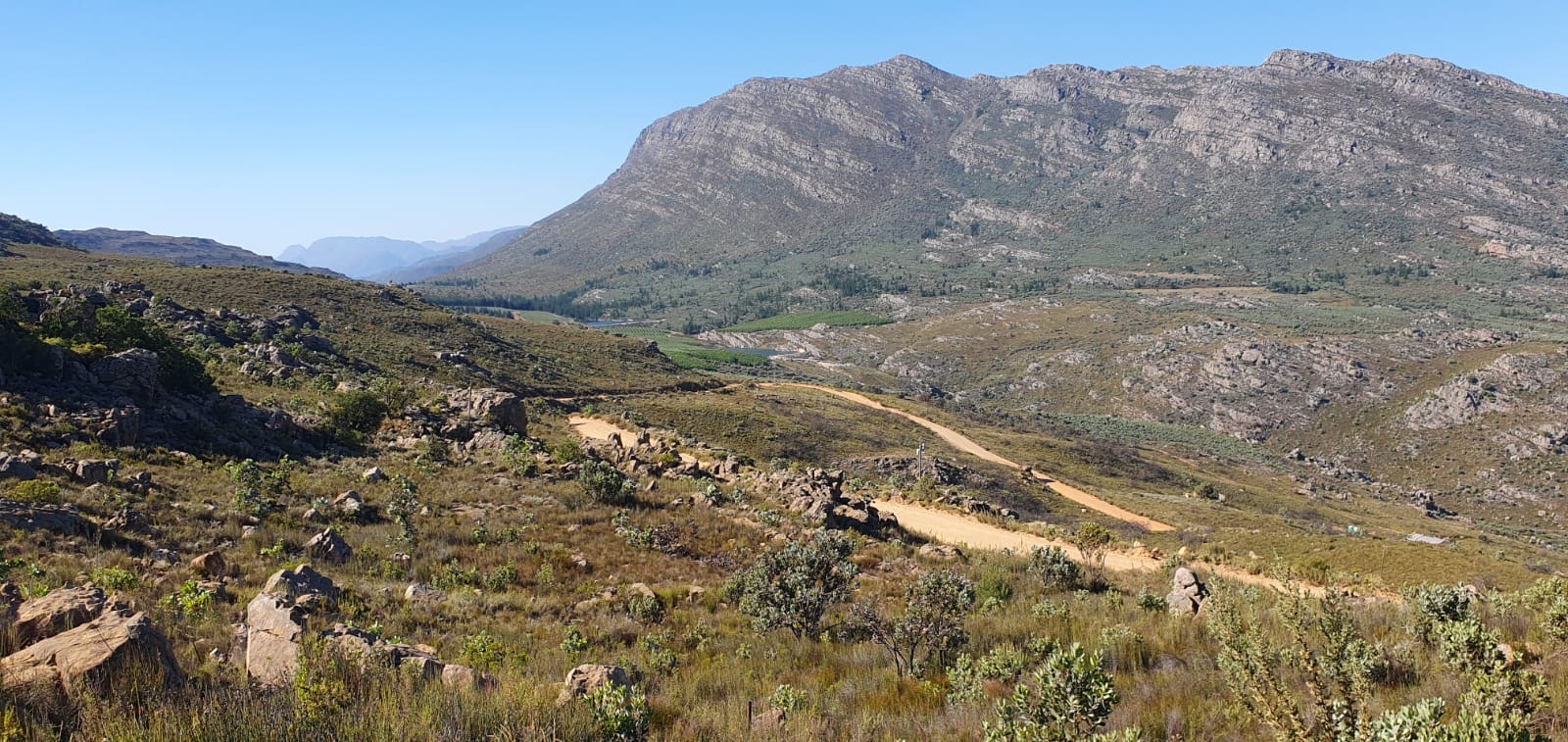 Mountain biking around McGregor
