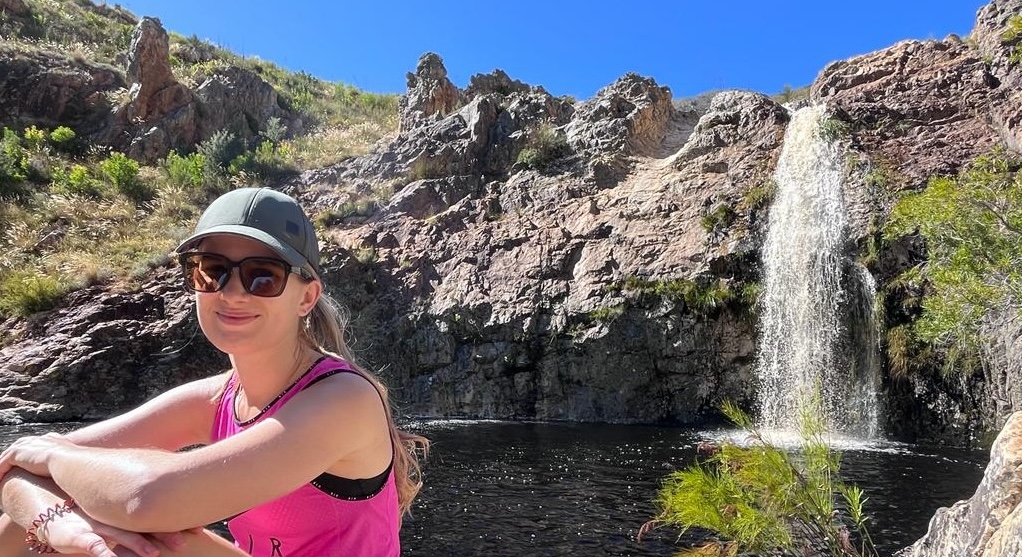 Waterfall near McGregor